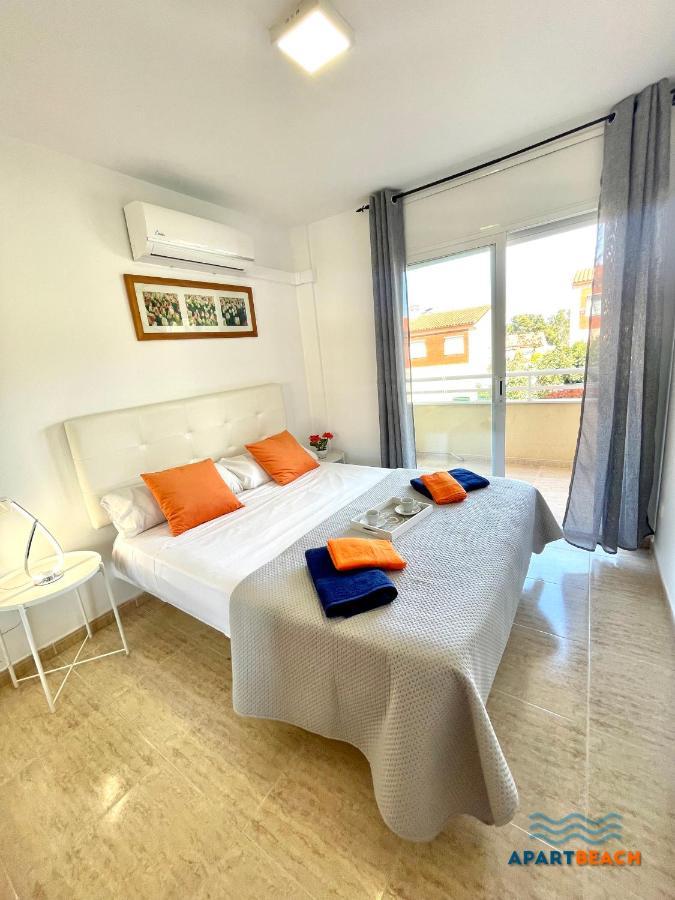 Apartbeach Green Relax Muy Luminoso Junto Playa Y Barbacoa Salou Dış mekan fotoğraf
