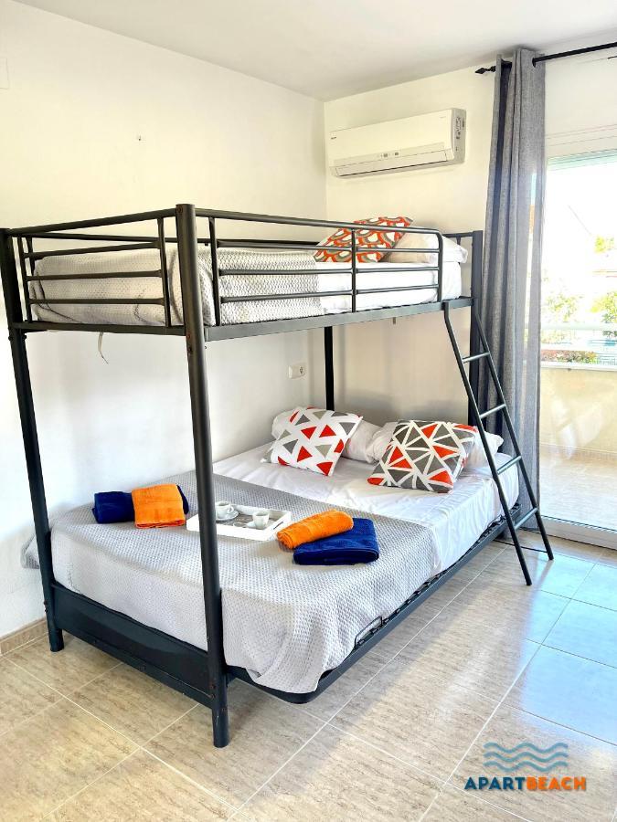 Apartbeach Green Relax Muy Luminoso Junto Playa Y Barbacoa Salou Dış mekan fotoğraf