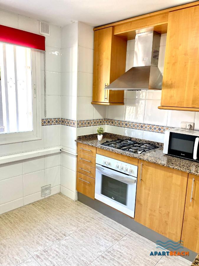 Apartbeach Green Relax Muy Luminoso Junto Playa Y Barbacoa Salou Dış mekan fotoğraf