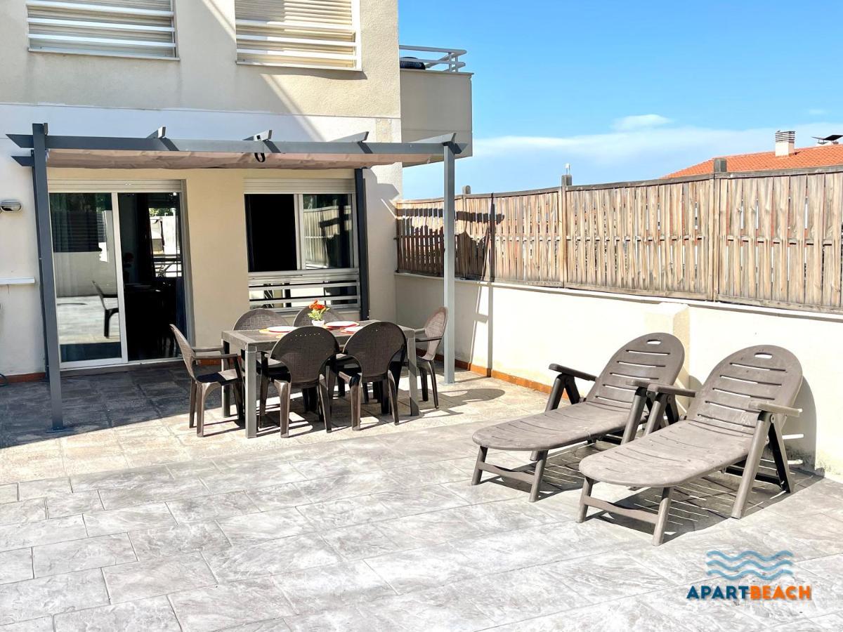 Apartbeach Green Relax Muy Luminoso Junto Playa Y Barbacoa Salou Dış mekan fotoğraf
