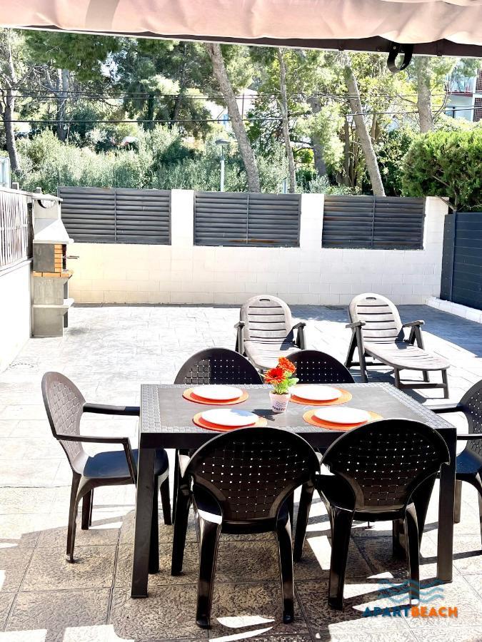 Apartbeach Green Relax Muy Luminoso Junto Playa Y Barbacoa Salou Dış mekan fotoğraf
