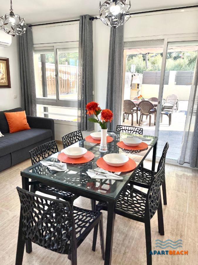 Apartbeach Green Relax Muy Luminoso Junto Playa Y Barbacoa Salou Dış mekan fotoğraf