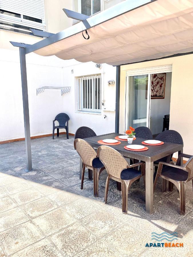 Apartbeach Green Relax Muy Luminoso Junto Playa Y Barbacoa Salou Dış mekan fotoğraf